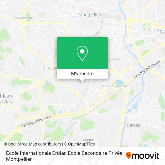 École Internationale Eridan Ecole Secondaire Privée plan