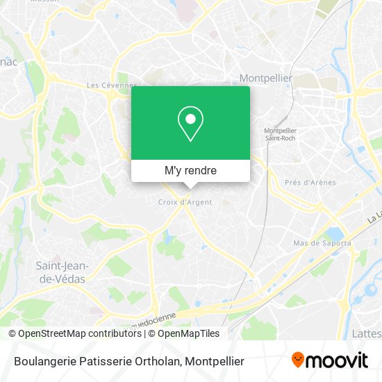 Boulangerie Patisserie Ortholan plan