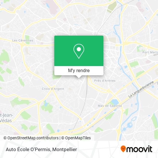 Auto École O'Permis plan
