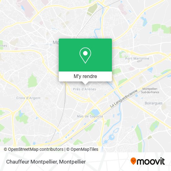 Chauffeur Montpellier plan