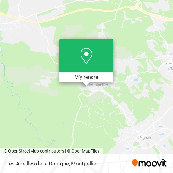 Les Abeilles de la Dourque plan