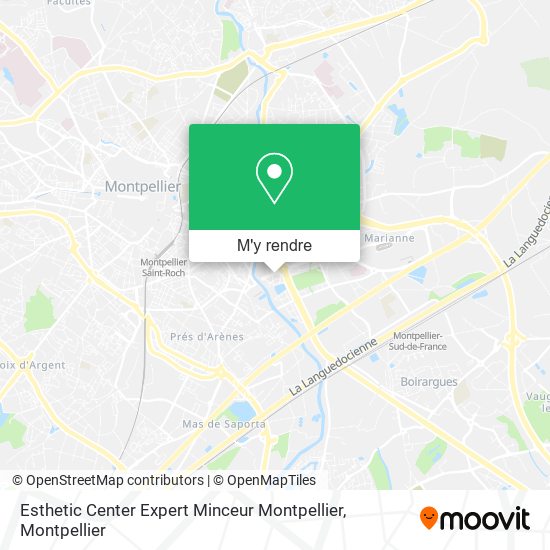 Esthetic Center Expert Minceur Montpellier plan