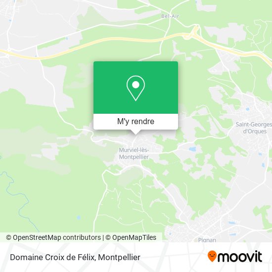 Domaine Croix de Félix plan
