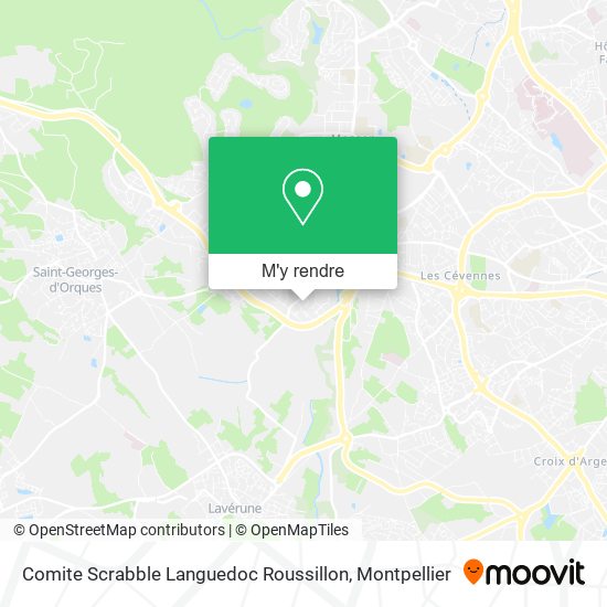 Comite Scrabble Languedoc Roussillon plan