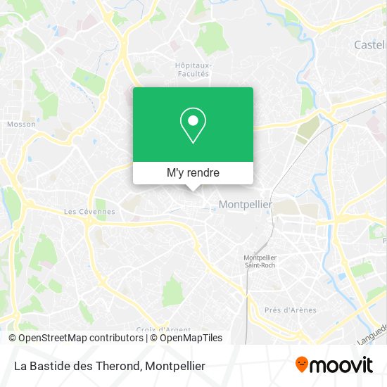 La Bastide des Therond plan