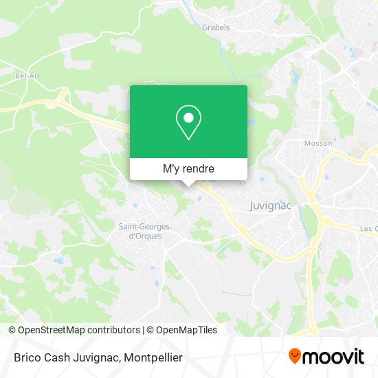 Brico Cash Juvignac plan