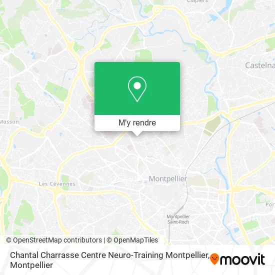 Chantal Charrasse Centre Neuro-Training Montpellier plan