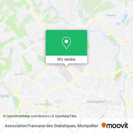 Association Francaise des Diabetiques plan
