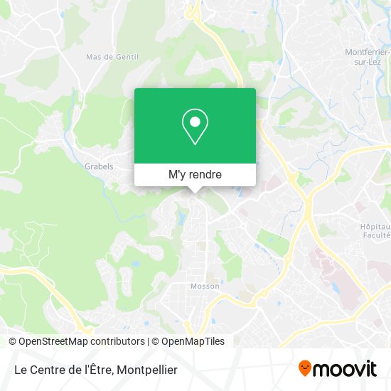 Le Centre de l'Être plan
