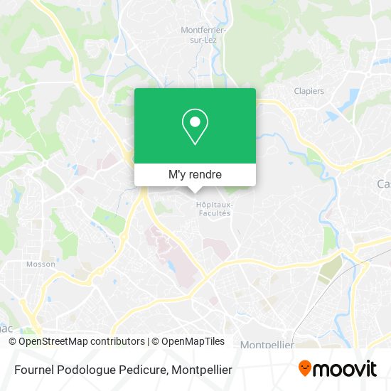 Fournel Podologue Pedicure plan
