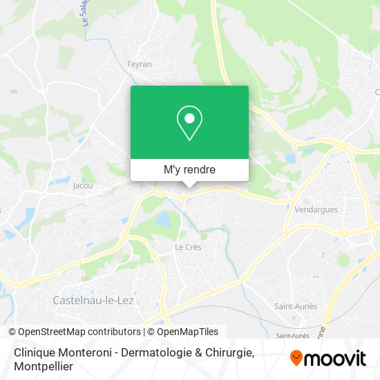 Clinique Monteroni - Dermatologie & Chirurgie plan