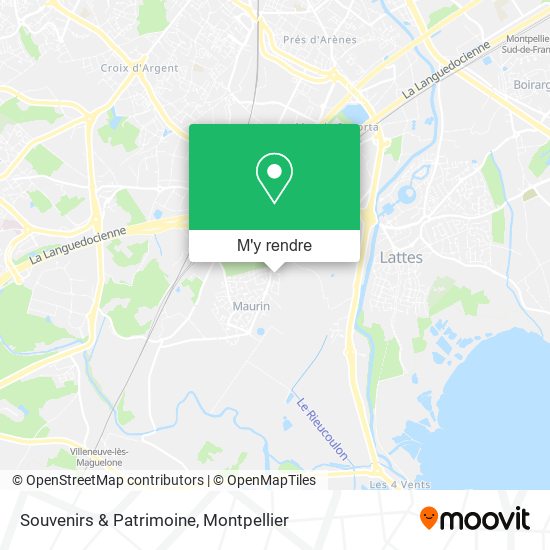 Souvenirs & Patrimoine plan