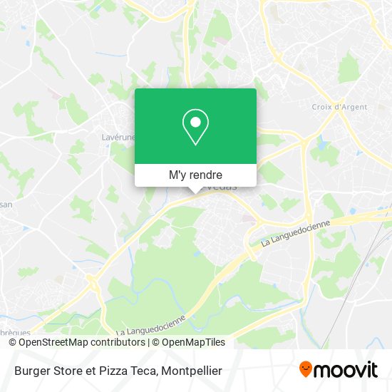 Burger Store et Pizza Teca plan