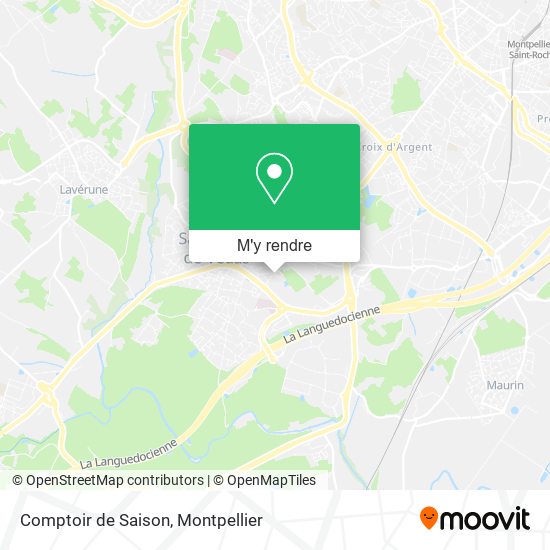 Comptoir de Saison plan
