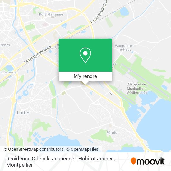 Résidence Ode à la Jeunesse - Habitat Jeunes plan