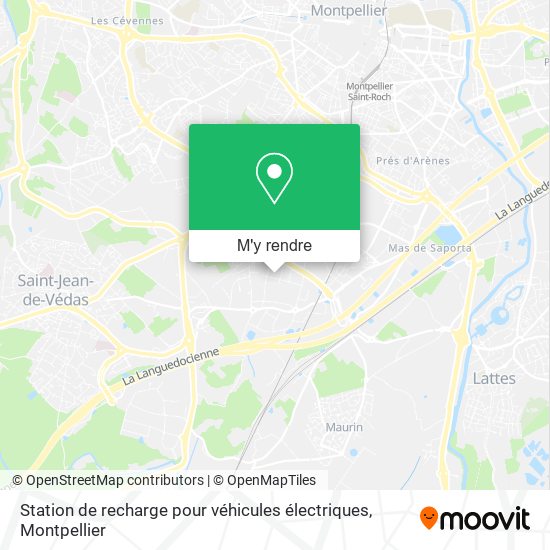 Station de recharge pour véhicules électriques plan
