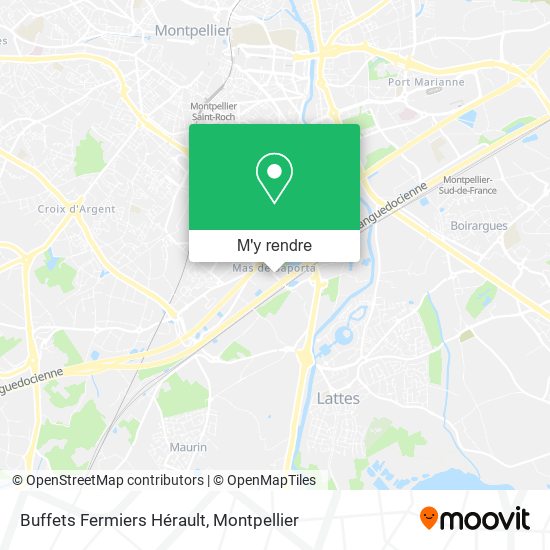 Buffets Fermiers Hérault plan