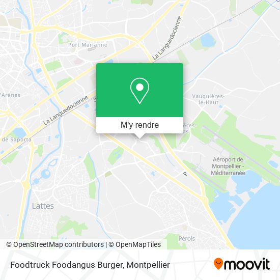 Foodtruck Foodangus Burger plan