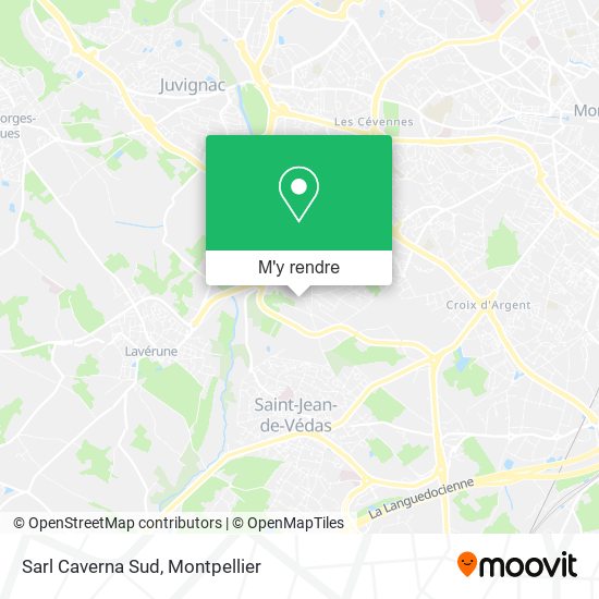 Sarl Caverna Sud plan