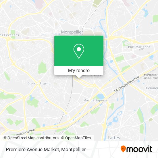 Première Avenue Market plan
