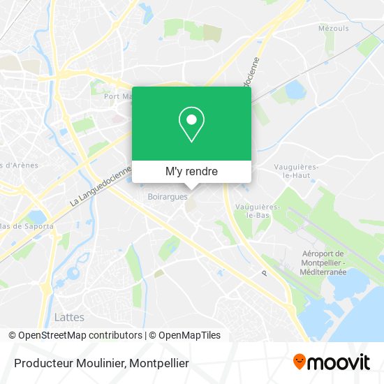 Producteur Moulinier plan