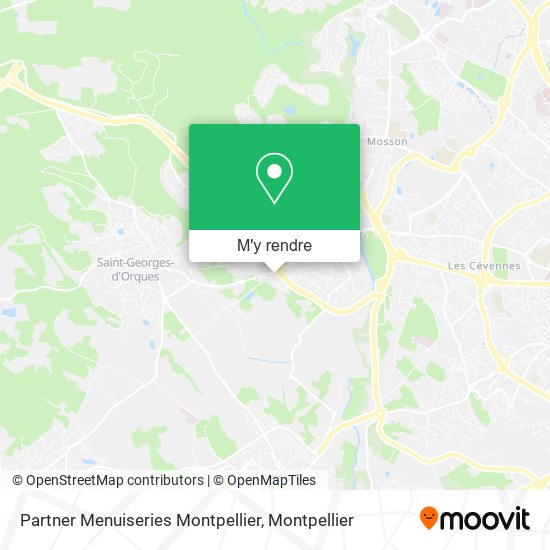 Partner Menuiseries Montpellier plan