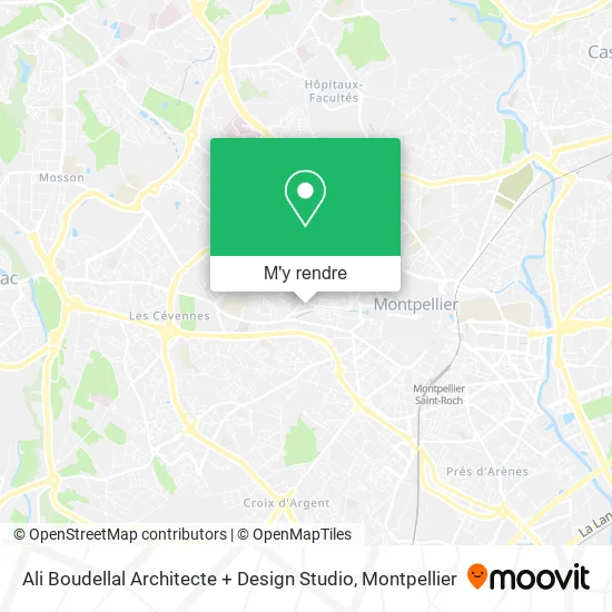 Ali Boudellal Architecte + Design Studio plan