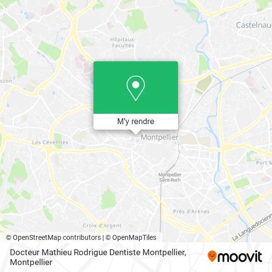 Docteur Mathieu Rodrigue Dentiste Montpellier plan