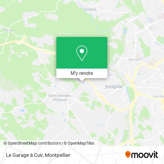 Le Garage à Cuir plan