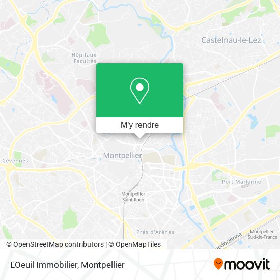 L'Oeuil Immobilier plan