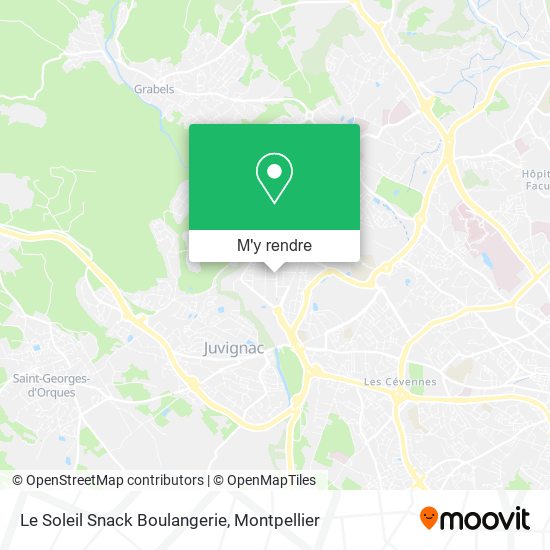 Le Soleil Snack Boulangerie plan