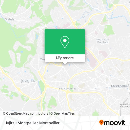 Jujitsu Montpellier plan