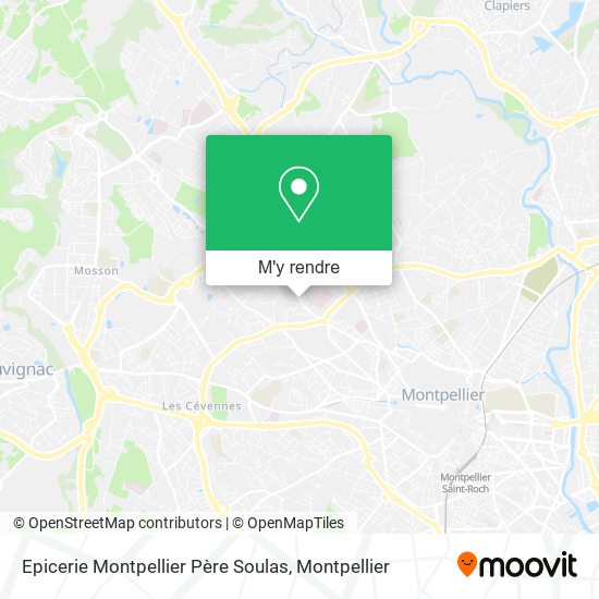 Epicerie Montpellier Père Soulas plan