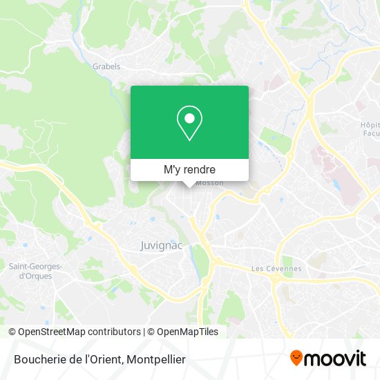 Boucherie de l'Orient plan