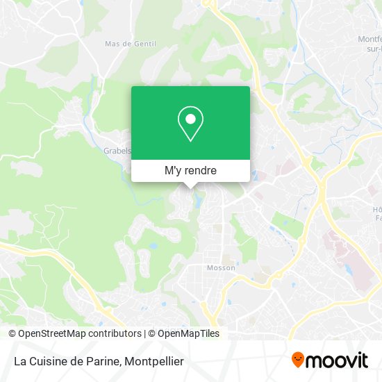 La Cuisine de Parine plan