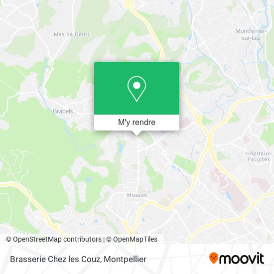 Brasserie Chez les Couz plan