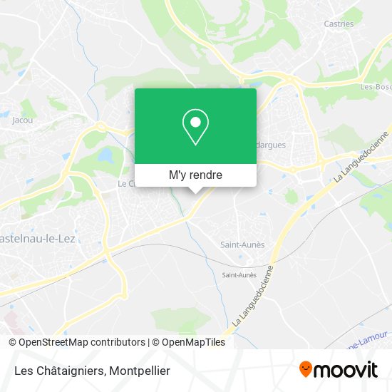 Les Châtaigniers plan