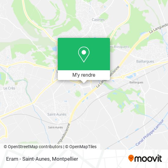 Eram - Saint-Aunes plan