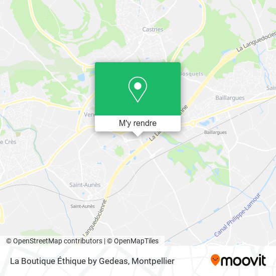 La Boutique Éthique by Gedeas plan