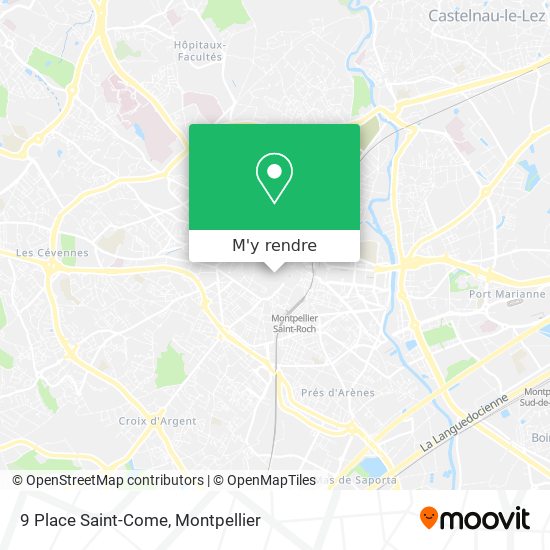 9 Place Saint-Come plan