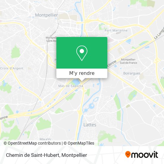 Chemin de Saint-Hubert plan