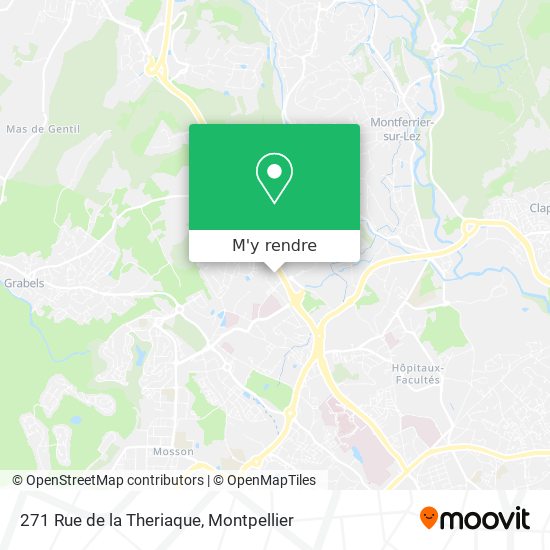 271 Rue de la Theriaque plan