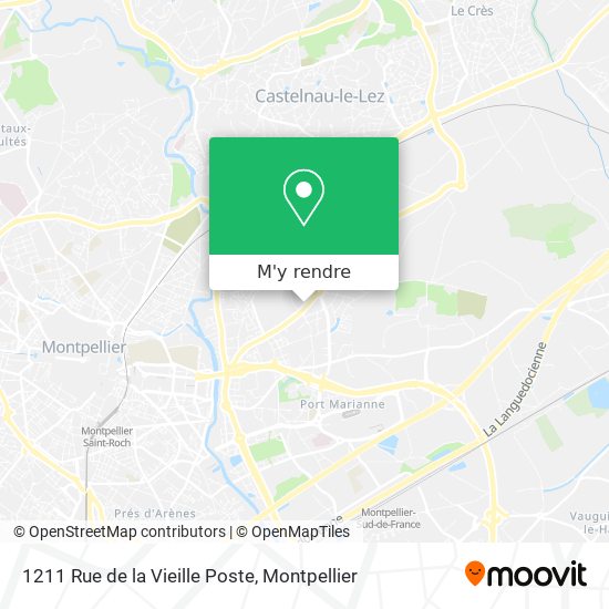 1211 Rue de la Vieille Poste plan