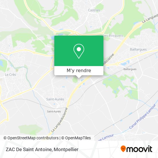ZAC De Saint Antoine plan