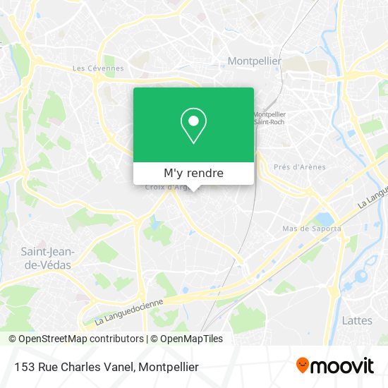153 Rue Charles Vanel plan