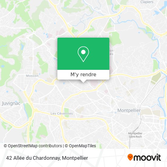 42 Allée du Chardonnay plan