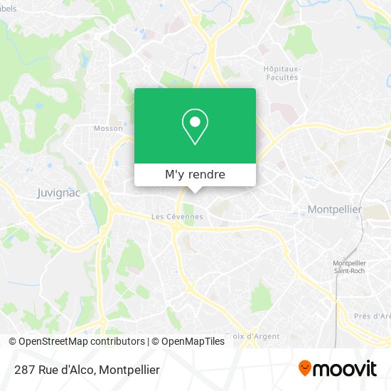 287 Rue d'Alco plan