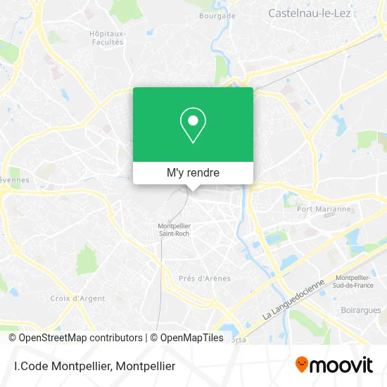 I.Code Montpellier plan