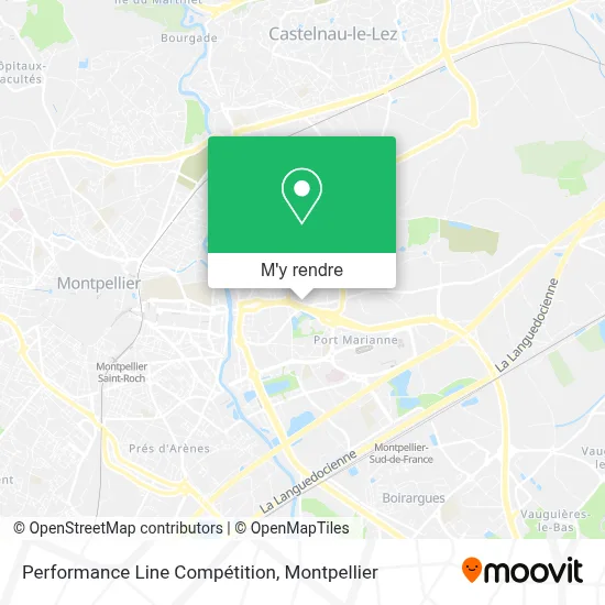 Performance Line Compétition plan
