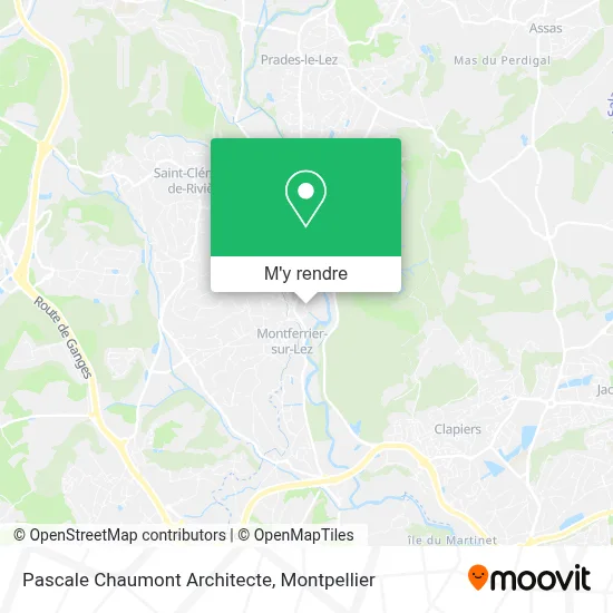 Pascale Chaumont Architecte plan